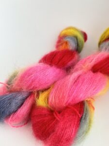 Kid mohair met zijde